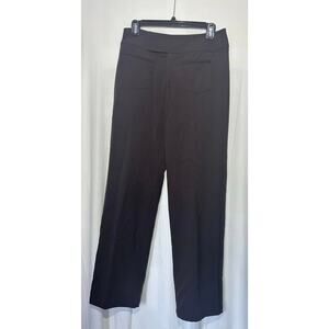 Chico's Design Stretch Brown Business Career Slacks Pants Womens 1 (8/10 M)